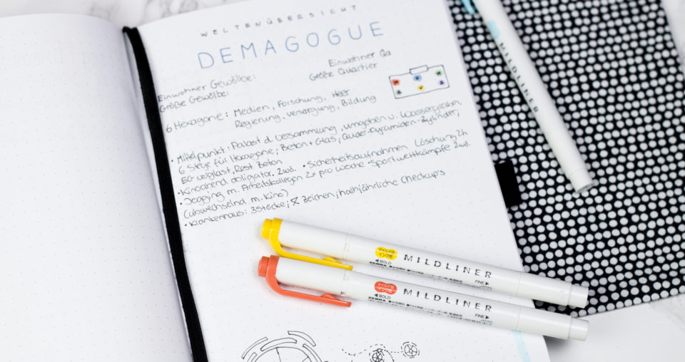 [Enthält Werbung] Projekt Journal: Mit dem Pilot Bullet Journal Set ein Bullet Journal für Anfänger starten